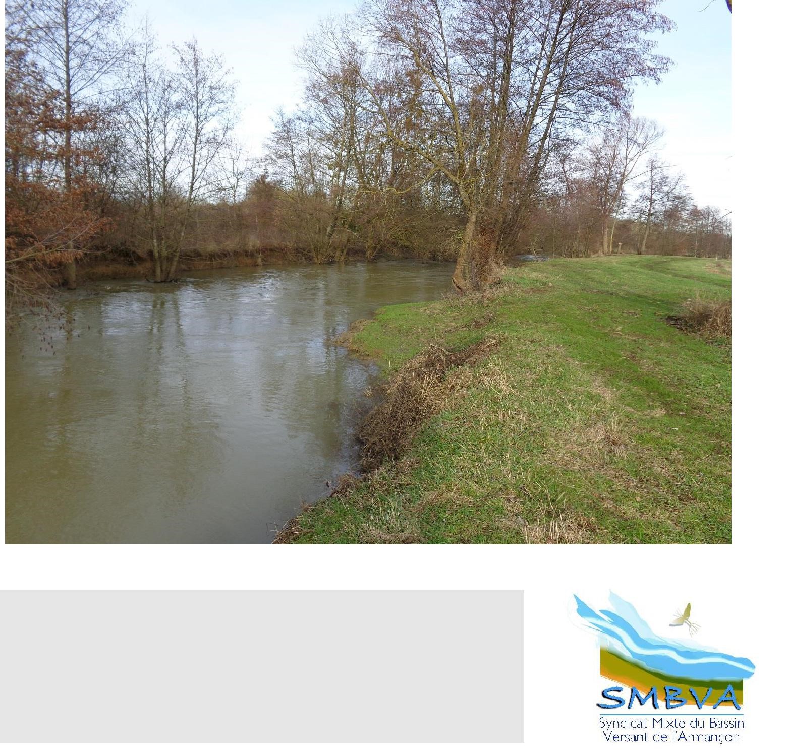 reconstitution des anciens méandres.